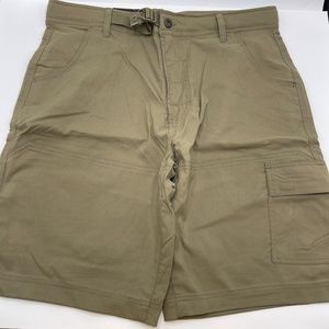 Gerry Mens Stretch Cargo 5 Pocket Shorts Size 32